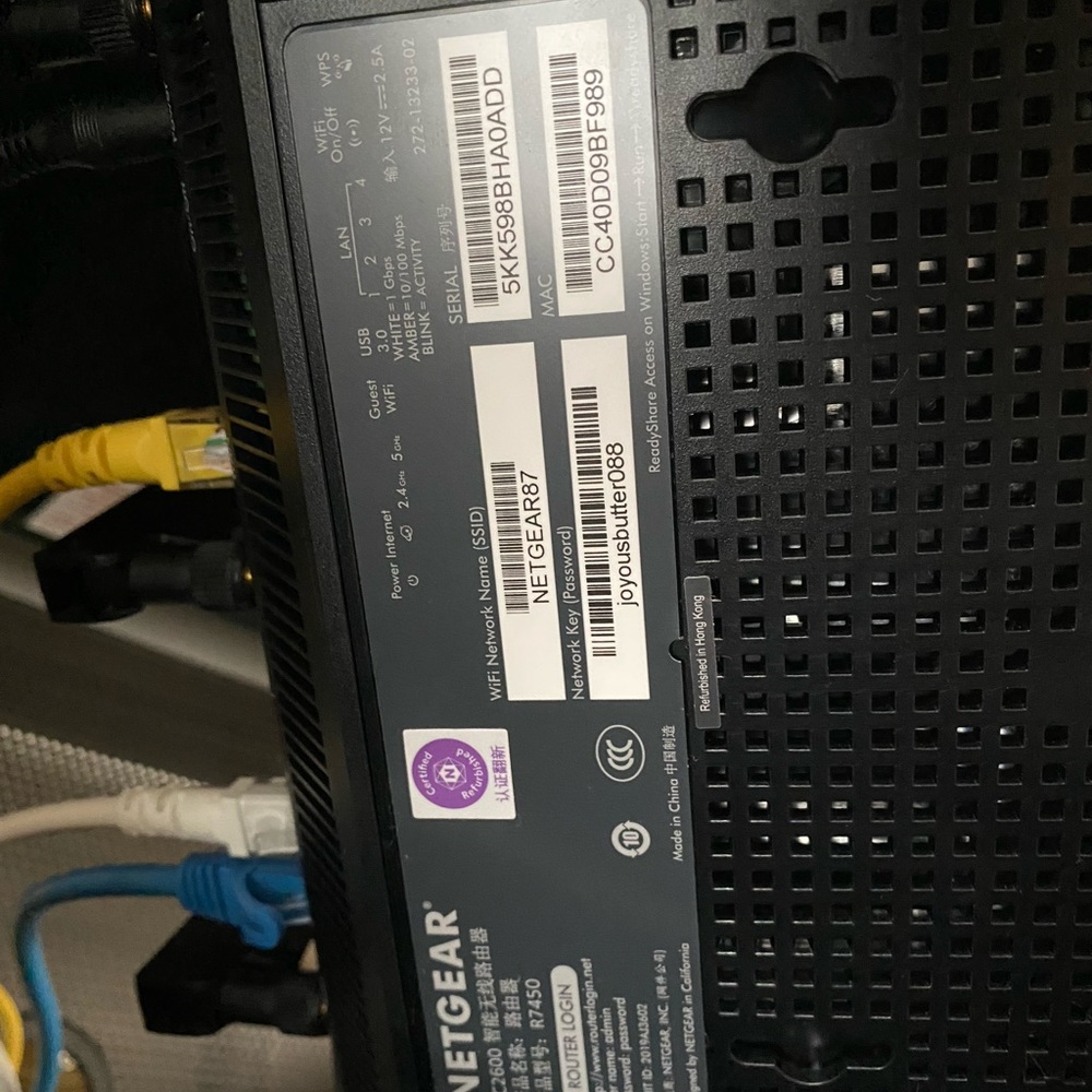 NETGEAR Nighthawk DST - AC1900 DST Router (Model R7300DST) & DST Adapter - Picture 10 of 10